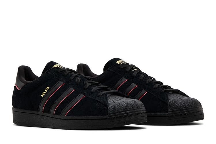 Felipe Gustavo x adidas Superstar ADV Black Scarlet