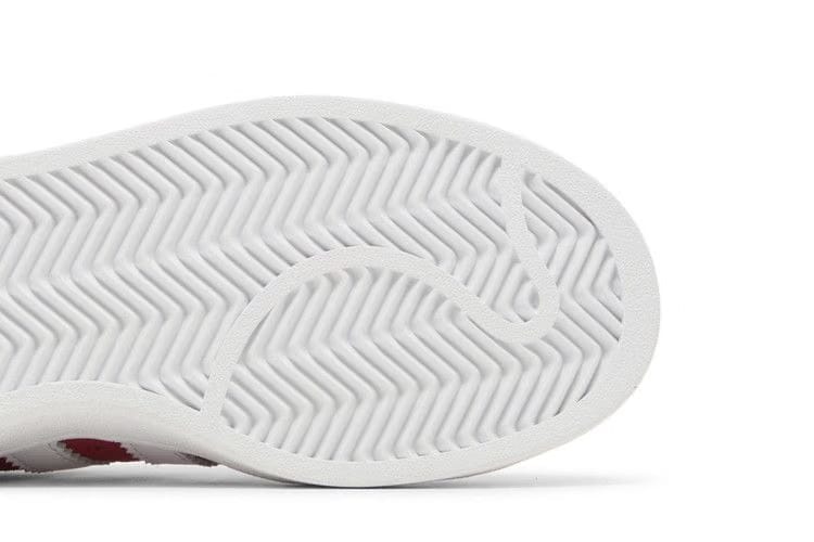 Adidas Campus 00s J Scarlet - White Heel Tab