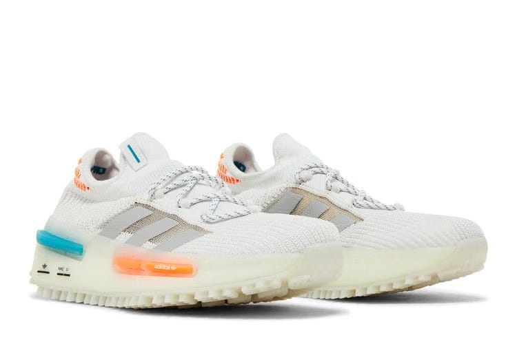 Adidas NMD_S1 White Orange Teal