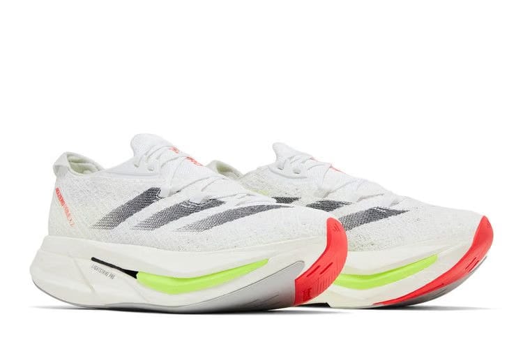 Adidas Adizero Prime x 2.0 Strung White Black Lucid Red