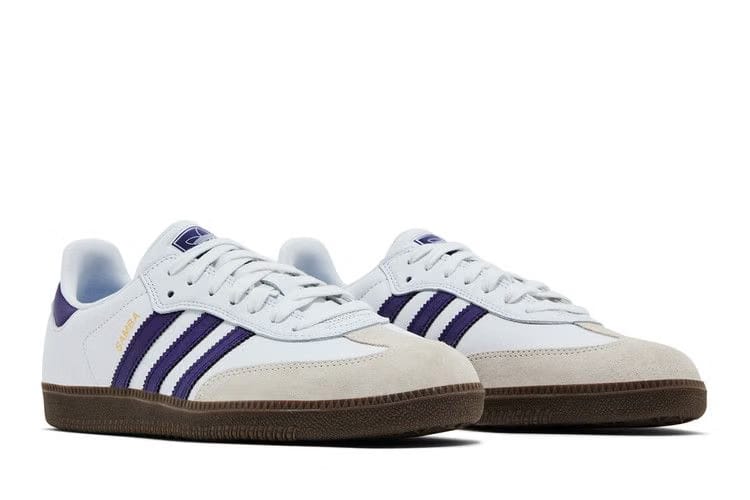 Adidas Samba ADV White Collegiate Purple