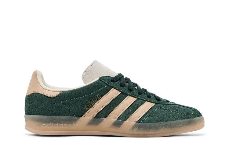 Adidas Gazelle Indoor Shadow Green Warm Sandstone