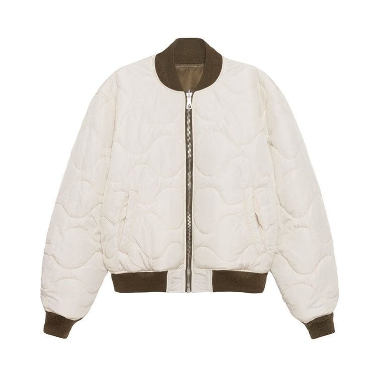 Stussy Built Reversible Bomber Jacket Brown