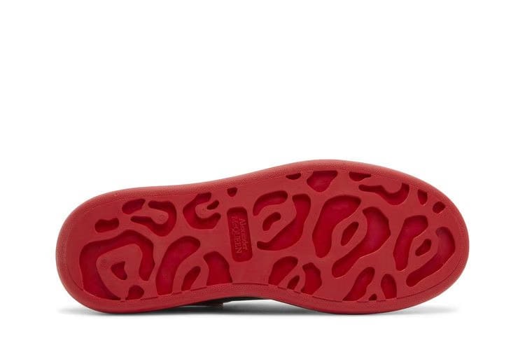 Alexander McQueen Oversized Sneaker Black Silver Lust Red
