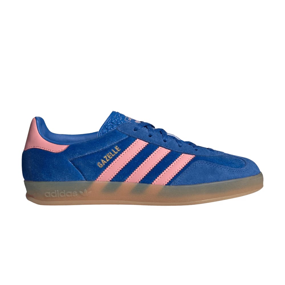 Adidas Wmns Gazelle Indoor 'Blue Semi Pink Velvet'