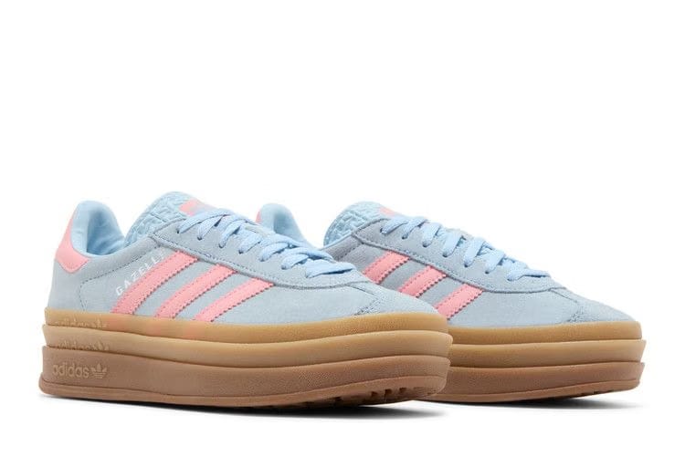 Adidas Gazelle Bold J Clear Sky Semi Pink Spark