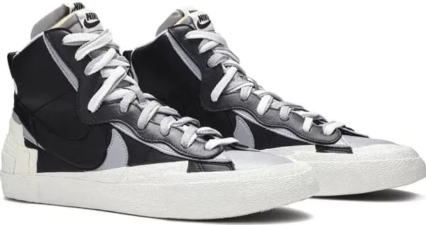 Nike sacai x Blazer Mid Black Grey