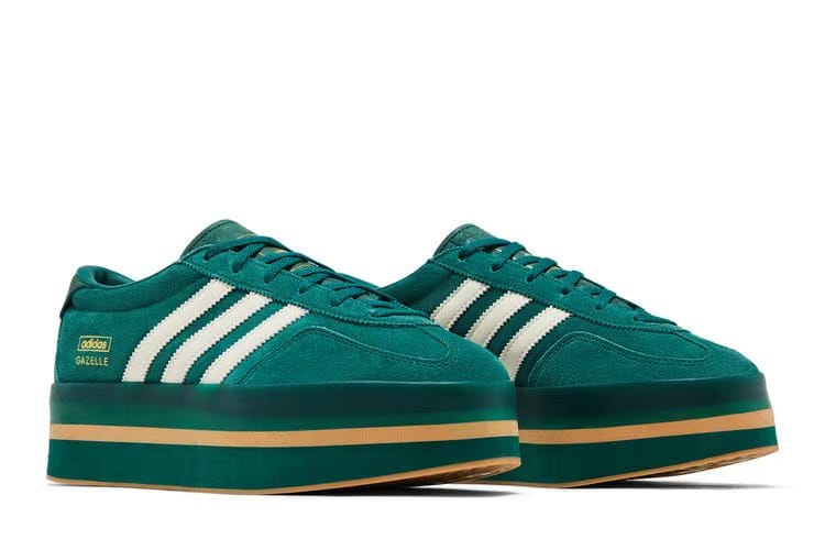 Adidas Wmns Gazelle Stack 'Green Cream Gum'
