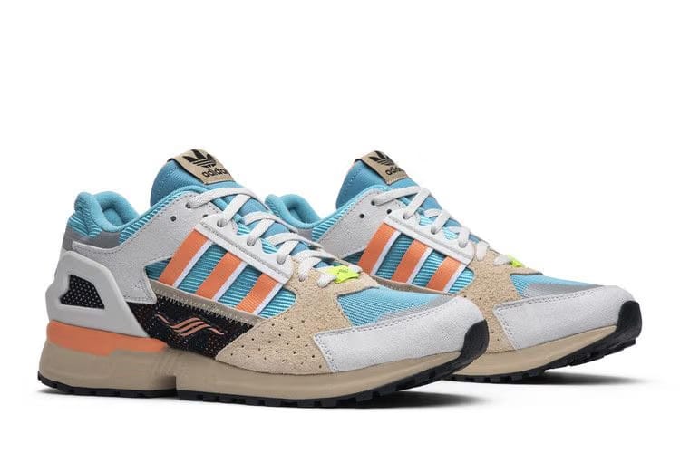Adidas ZX 10000C Grey Coral Blue