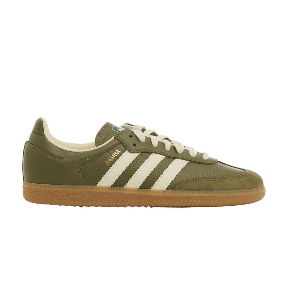 Adidas Samba OG Medium Raw Khaki Gum