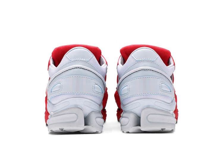 Raf Simons x adidas Ozweego Replicant Red Halo Blue
