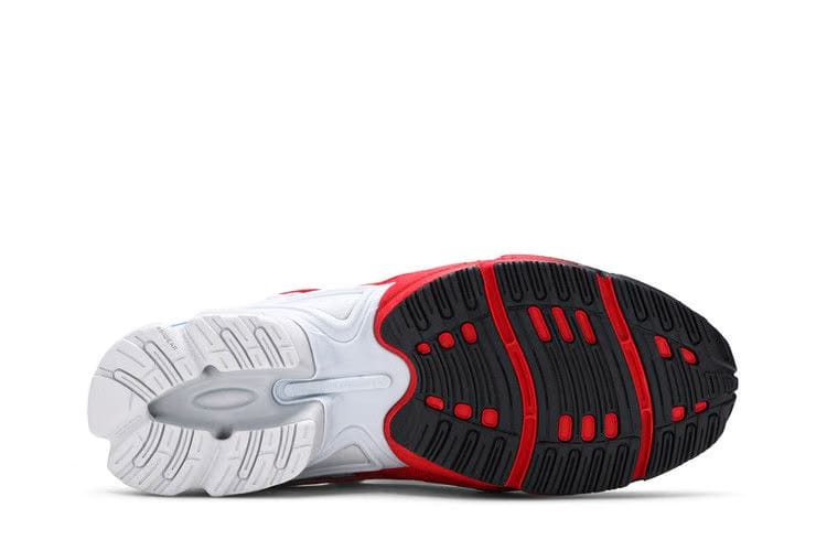 Raf Simons x adidas Ozweego Replicant Red Halo Blue