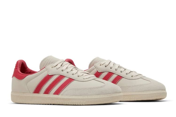 Pharrell x adidas Samba Human Race Aluminium Glory Red