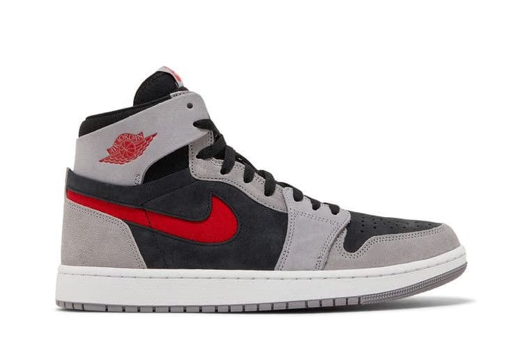 Air Jordan 1 High Zoom Comfort Black Fire Red Cement Grey