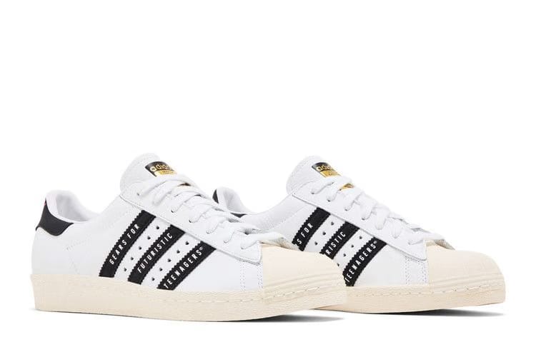 Human Made x adidas Superstar Gears For Futuristic Teenagers - White Black