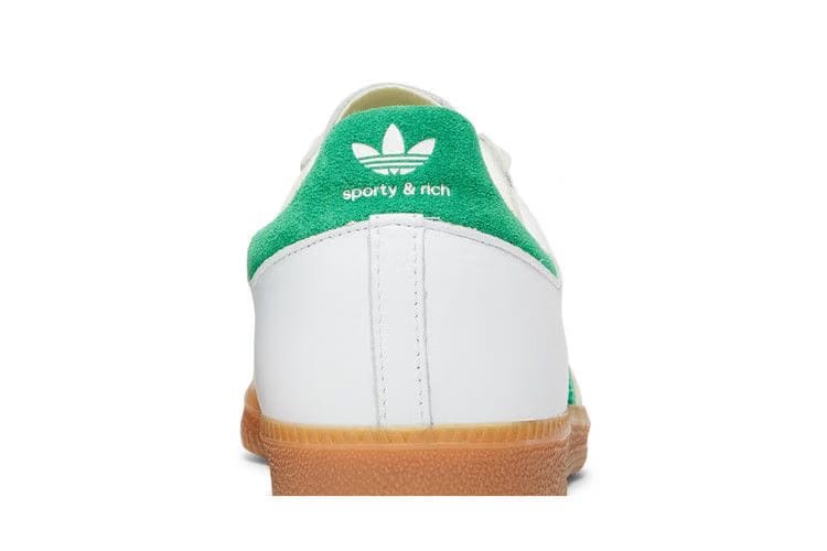 Sporty & Rich x adidas Samba OG White Green