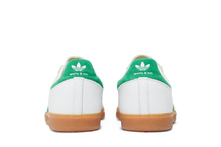 Sporty & Rich x adidas Samba OG White Green