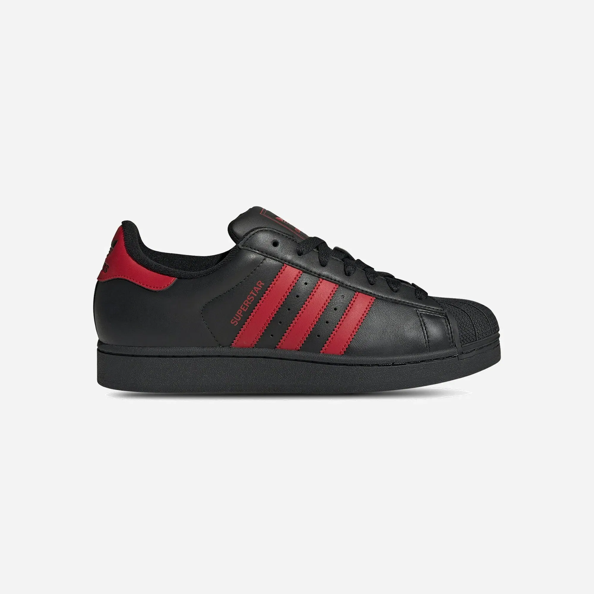 Adidas Superstar 2 Black Scarlet