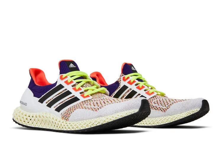 Adidas Ultra 4D White Solar Red