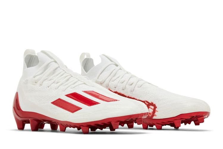 Adidas Adizero Primeknit Cleats White Team Power Red