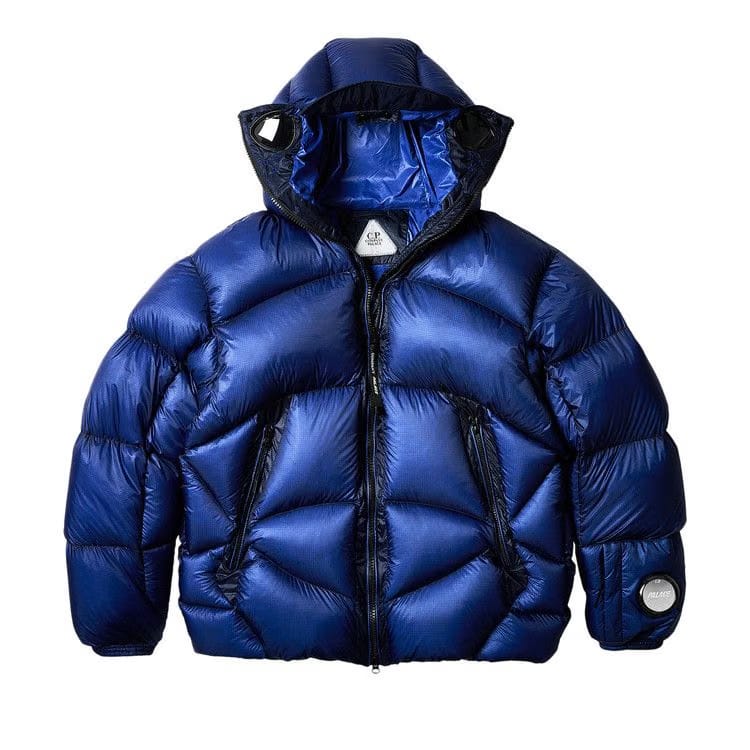 Palace x C.P. Company Puffa Bright Cobalt