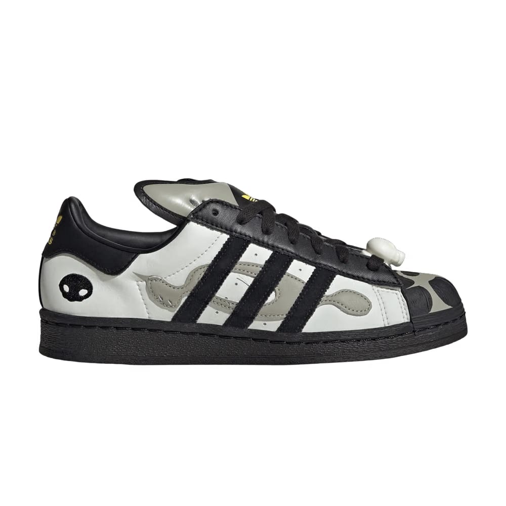 OFFGOD:TATE x adidas Superstar 82 Orbit Grey Core Black Yellow