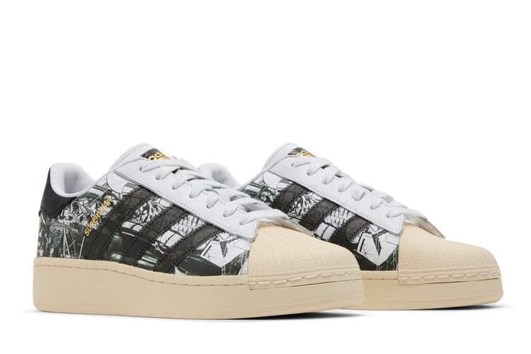 Star Wars x Nanzuka x adidas Superstar XLG R2-D2 and C-3PO