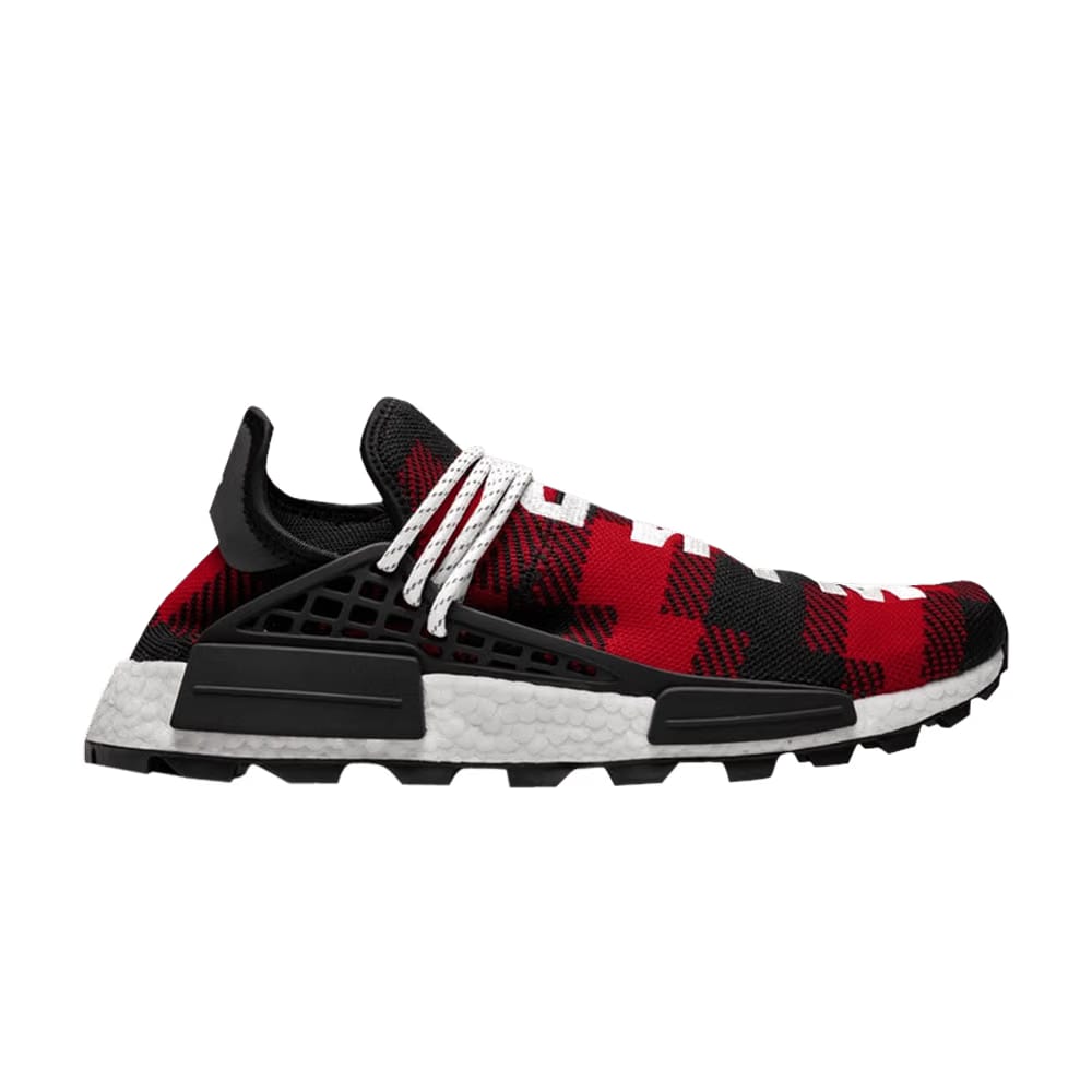 BBC x Pharrell x adidas NMD Human Race Red Plaid Friends & Family