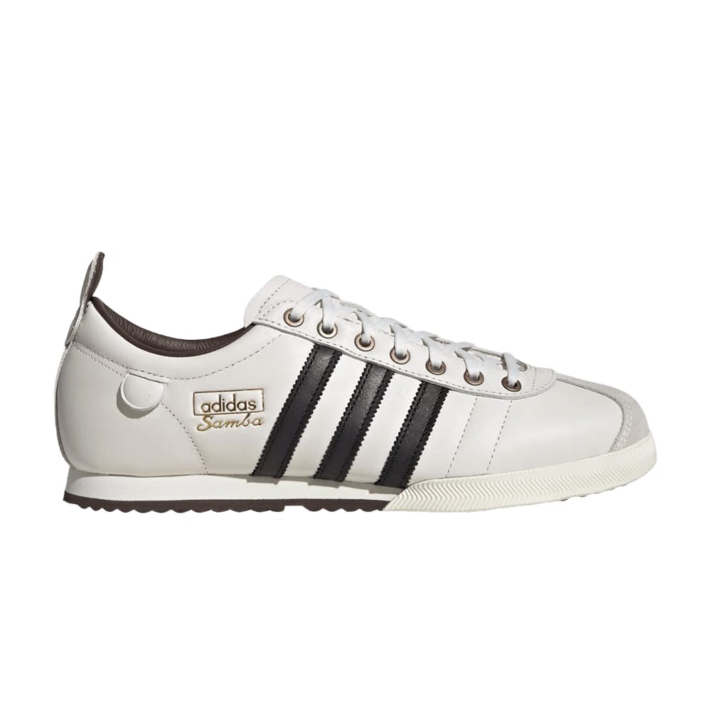 Adidas Samba 62 White Black Brown