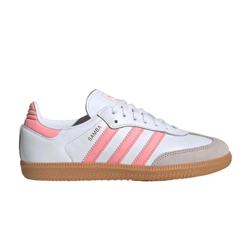 Adidas Samba OG J White Semi Pink Spark