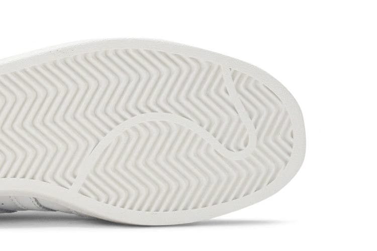 424 x adidas Superstar Shell Toe White Scarlet