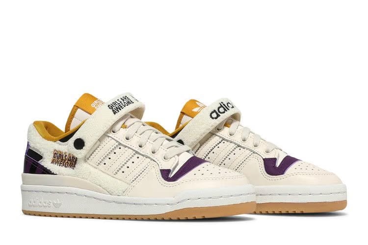 Girls Are Awesome x adidas Wmns Forum Low 'White Purple Beauty'