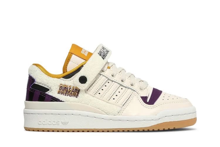 Girls Are Awesome x adidas Wmns Forum Low 'White Purple Beauty'