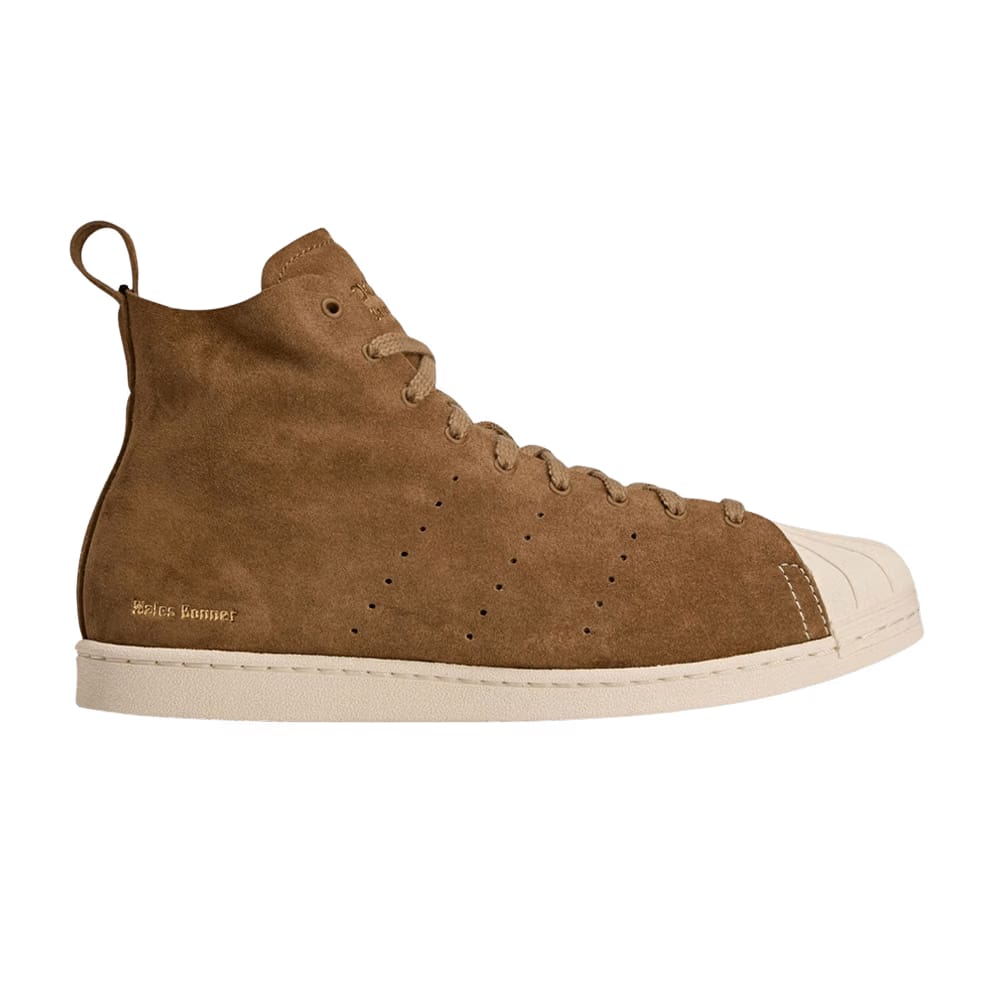 Wales Bonner x adidas Superstar High Brown