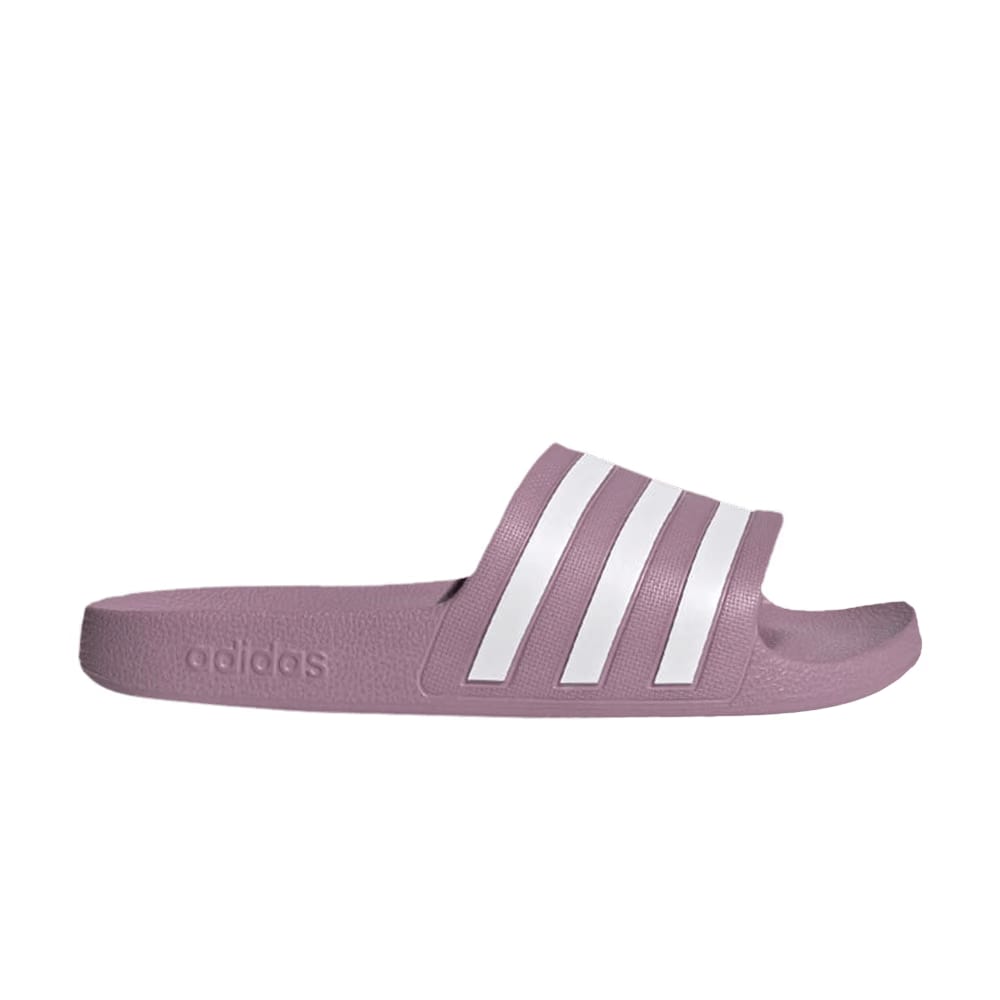 Adidas Wmns Adilette Aqua Slide 'Cherry Metallic White'