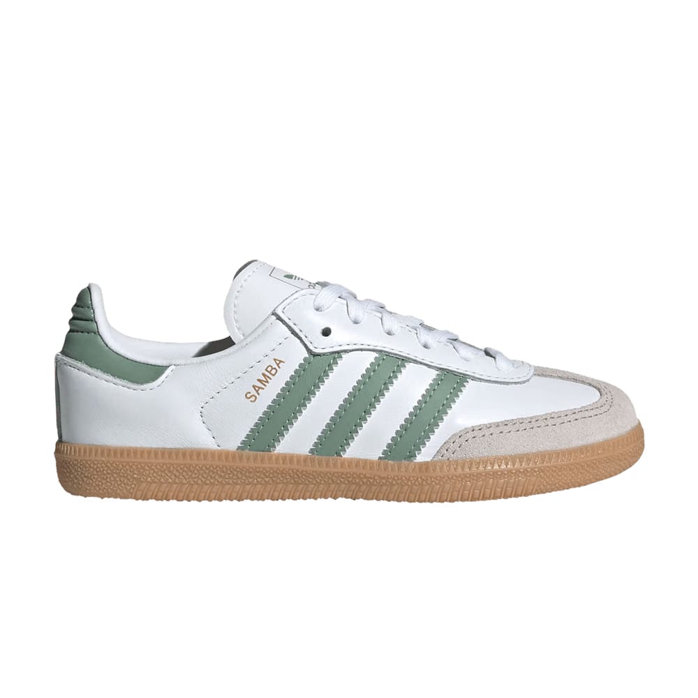 Adidas Samba OG C White Silver Green