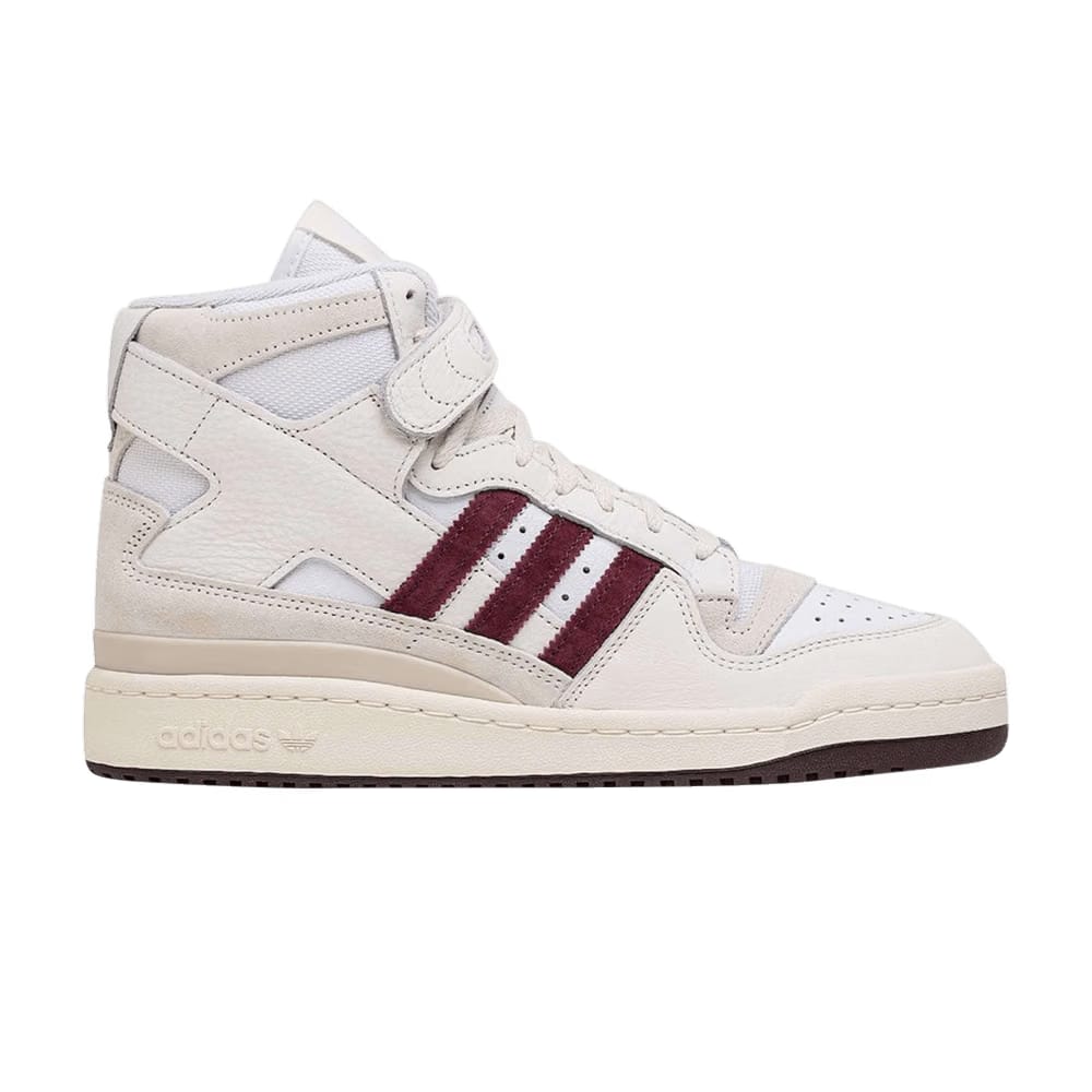 Packer Shoes x adidas Forum 84 High College Pack - Collegiate Maroon