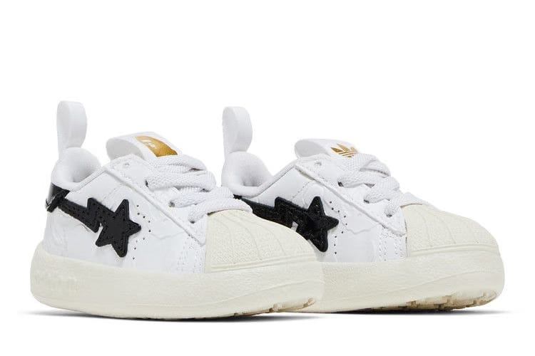 BAPE x adidas Superstar 360 I White Black