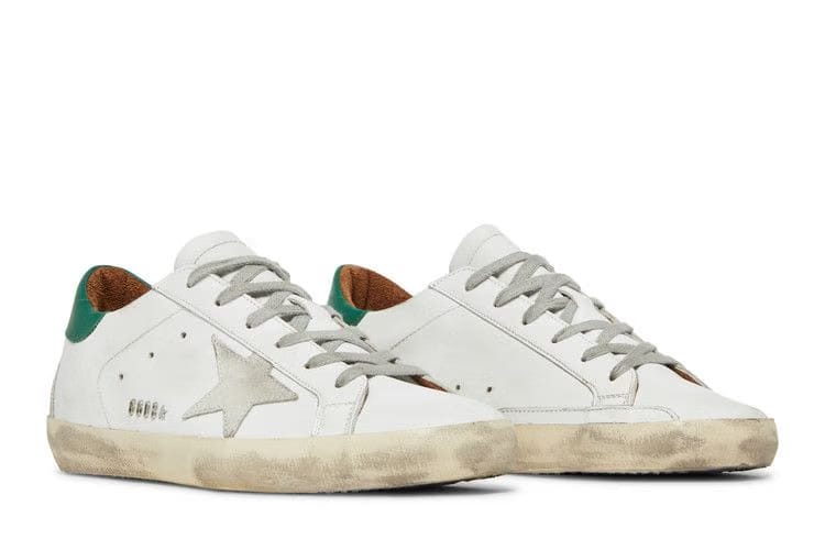 Golden Goose Wmns Superstar 'White Green'