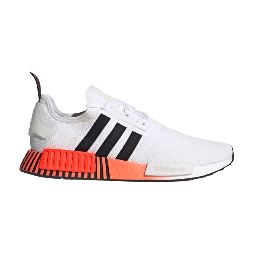 Adidas NMD_R1 Glitch - White Solar Red