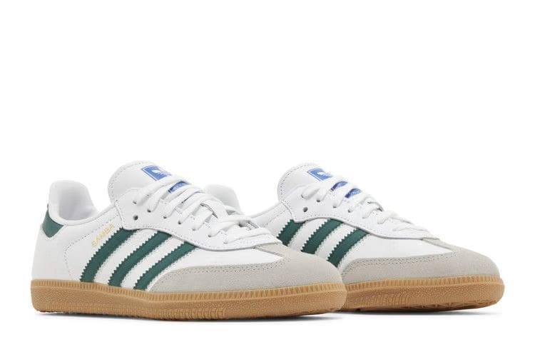 Adidas Samba OG Big Kid White Collegiate Green Gum