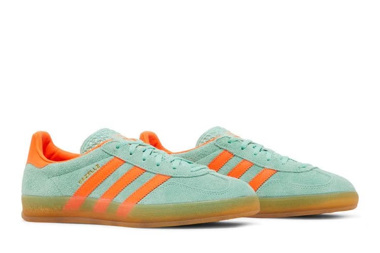 Adidas Wmns Gazelle Indoor 'Pulse Mint Solar Orange'