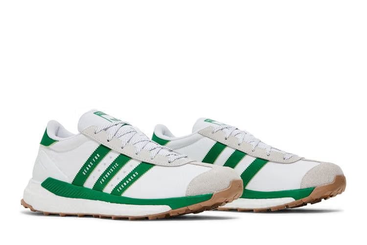 Human Made x adidas Country Gears For Futuristic Teenagers - White Green