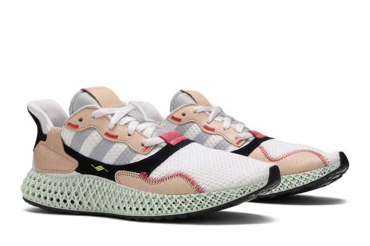 Hender Scheme x adidas ZX 4000 Futurecraft 4D White