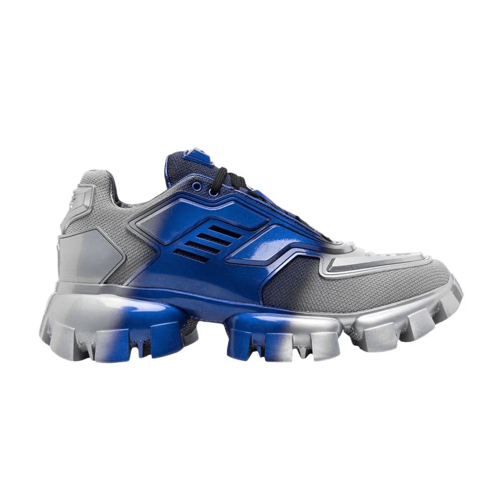 Prada Cloudbust Thunder Knit Anthracite Royal Blue
