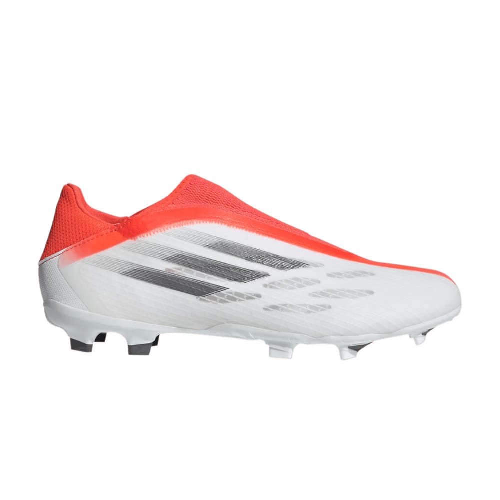 Adidas x Speedflow.3 Laceless FG White Solar Red