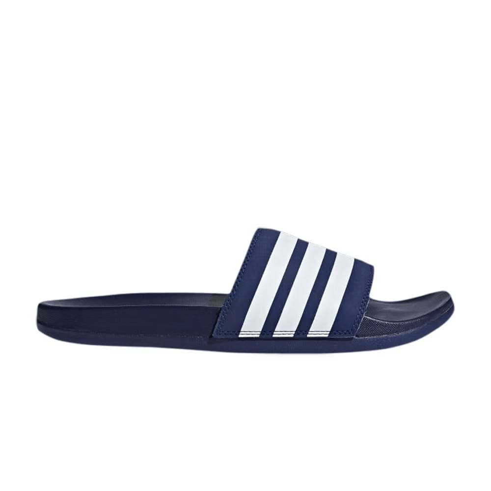 Adidas Adilette Comfort Slides Dark Blue White