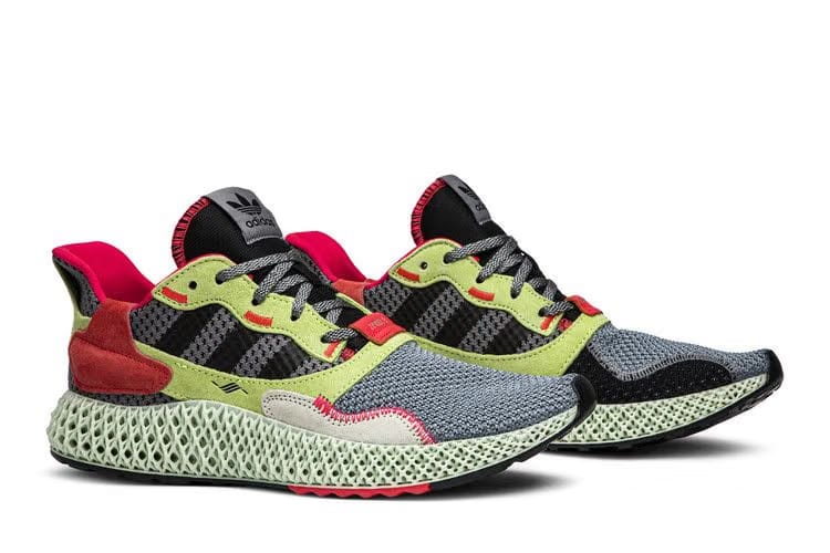 Adidas ZX 4000 Futurecraft 4D Grey Yellow
