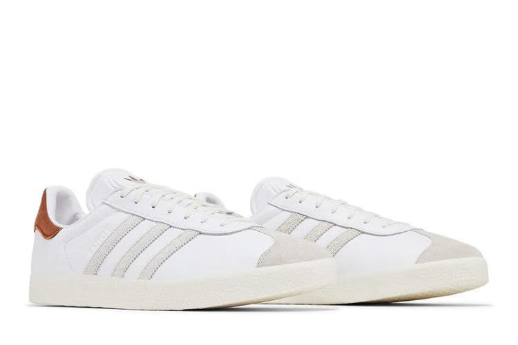 Adidas Gazelle White Brown Shoe Palace Exclusive