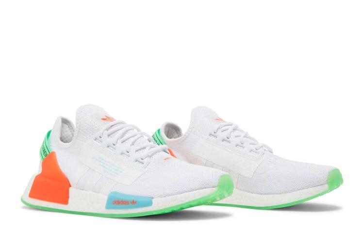 Adidas NMD_R1 V2 Glow In The Dark - White Sonic Ink